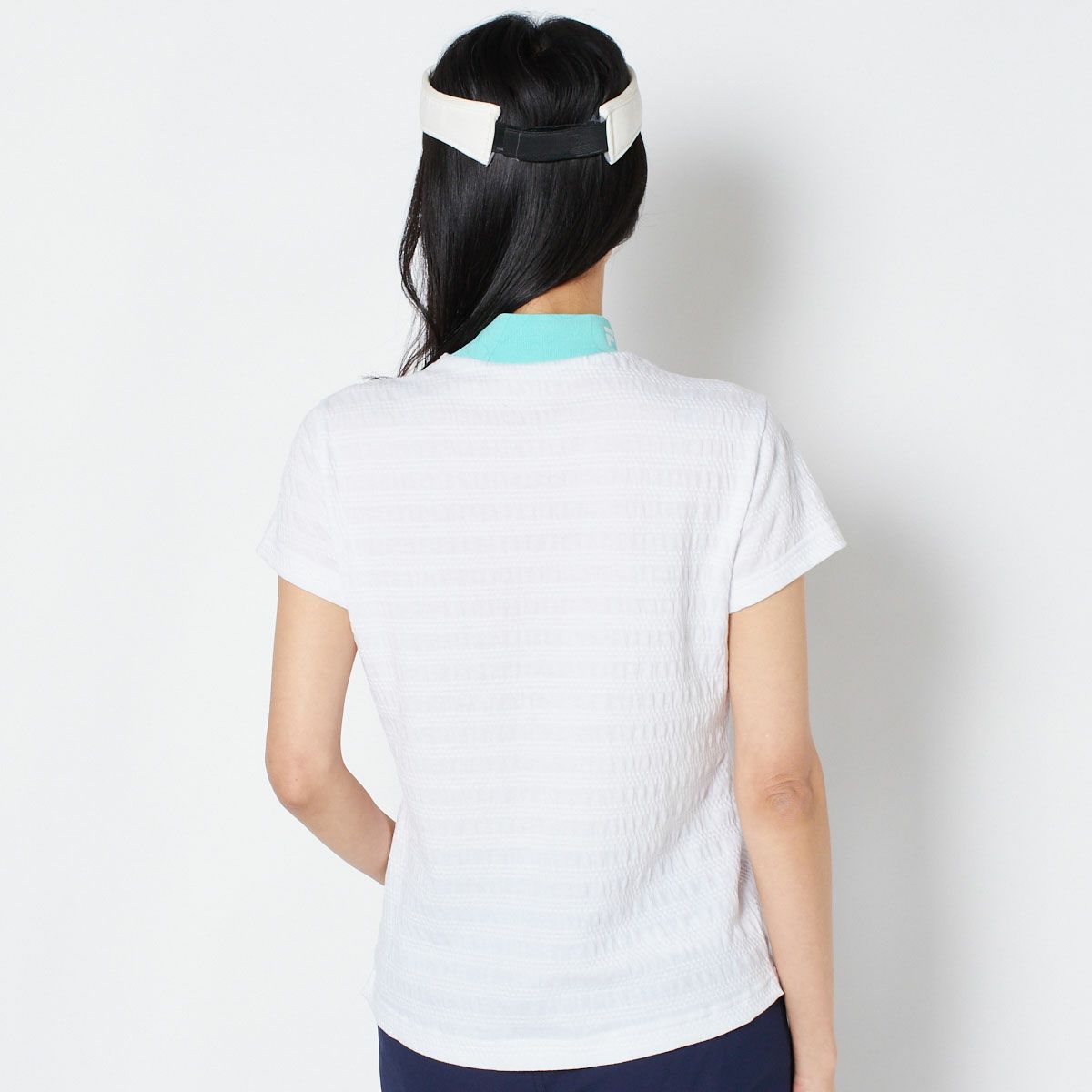【OUTLET】【FILA(フィラ)】杢シャーリングニットモックネックシャツ
