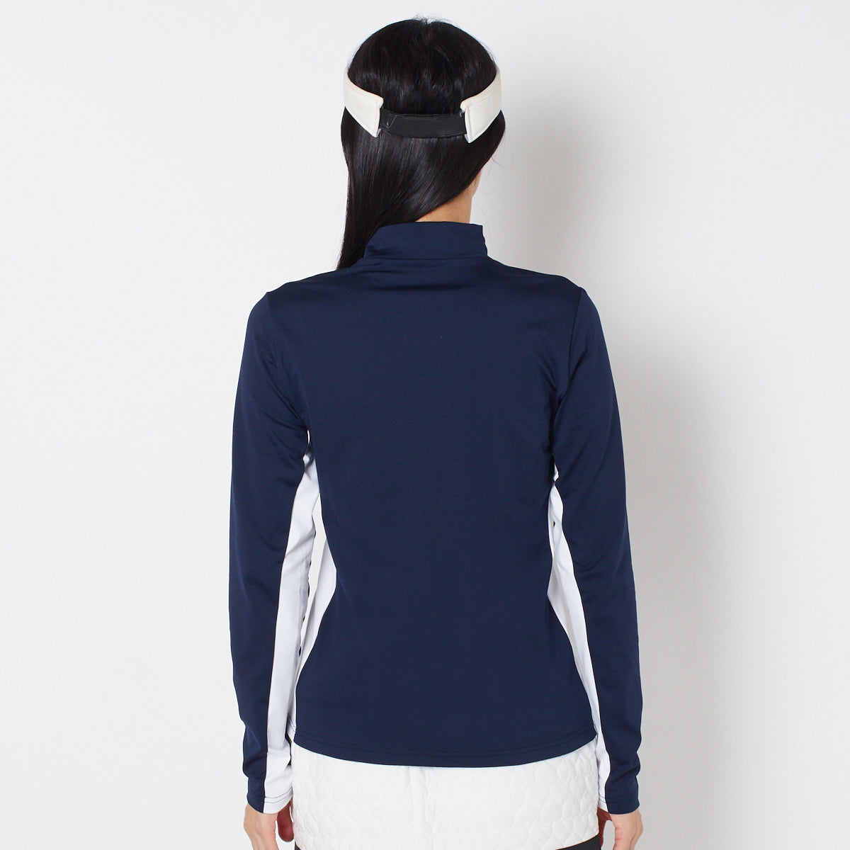 【OUTLET】【FILA(フィラ)】ECO裏起毛ベア天竺長袖モックネックシャツ