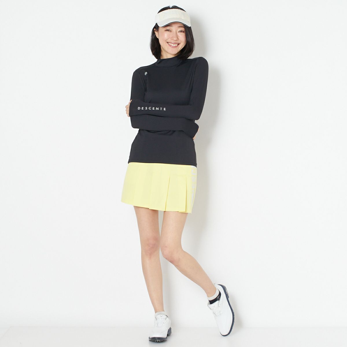 【OUTLET】【DESCENTE GOLF】【2022春夏】リサイクルストレッチベア天竺インナーシャツ