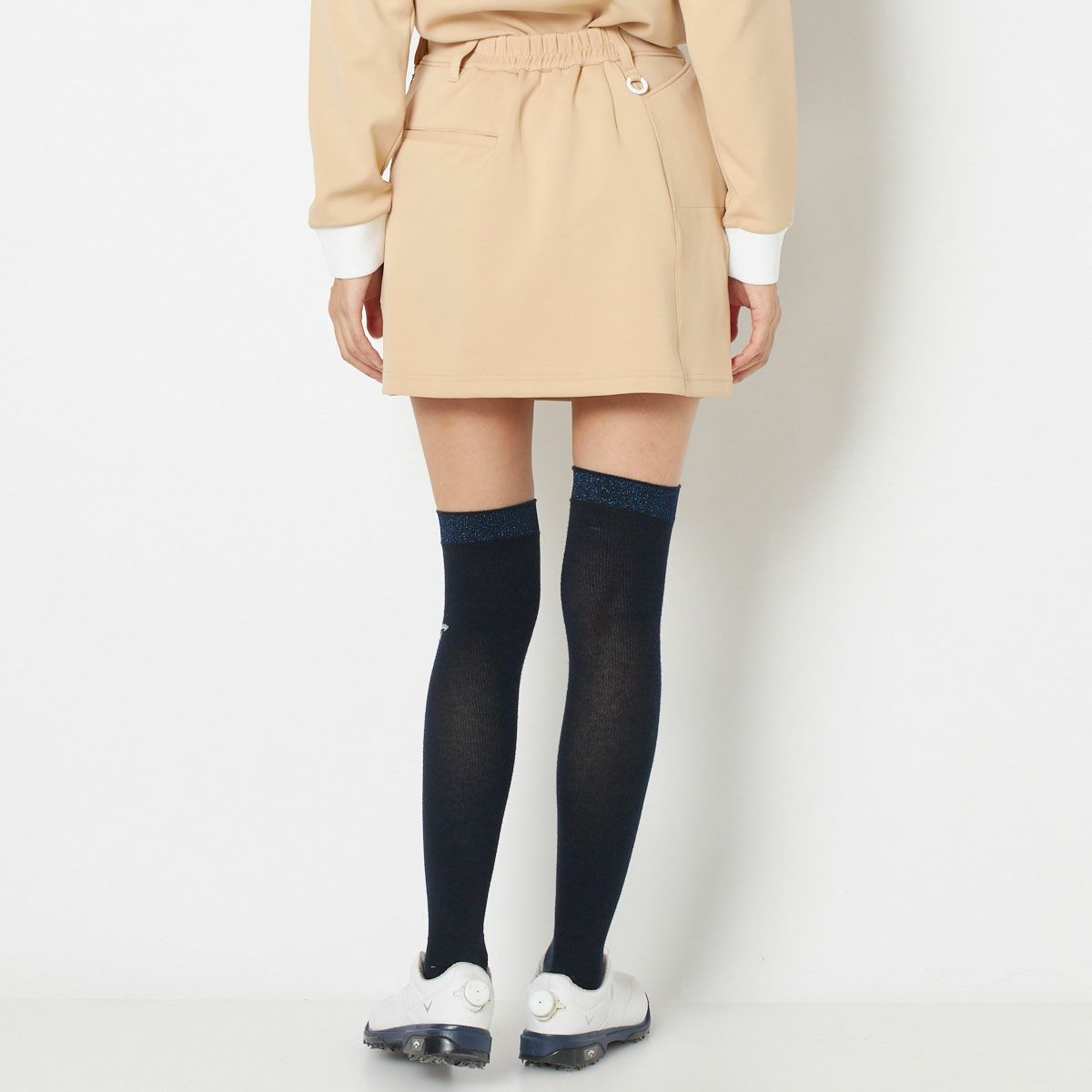 【OUTLET】【le coq GOLF】【2023秋冬】スフレダンボールスカート