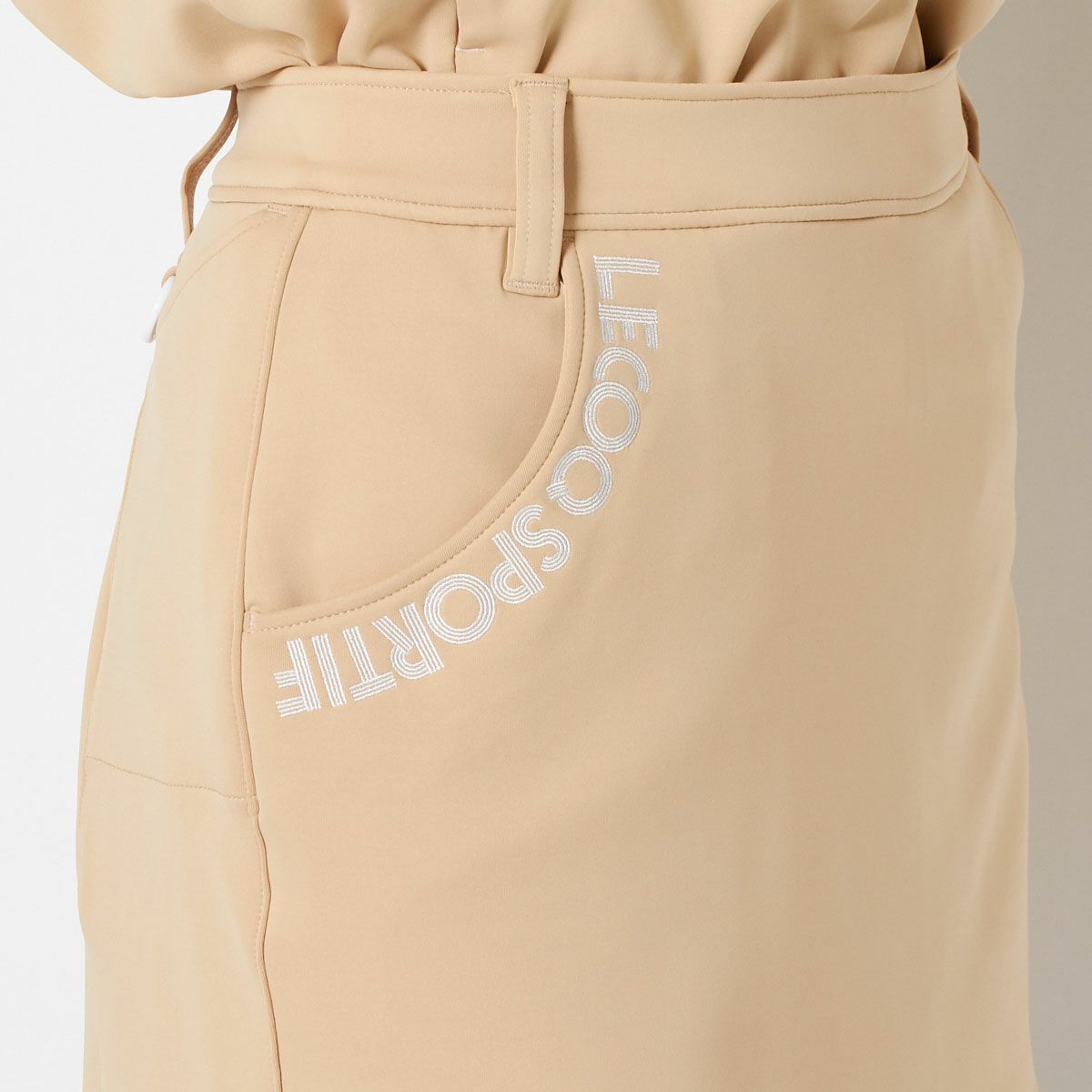 【OUTLET】【le coq GOLF】【2023秋冬】スフレダンボールスカート
