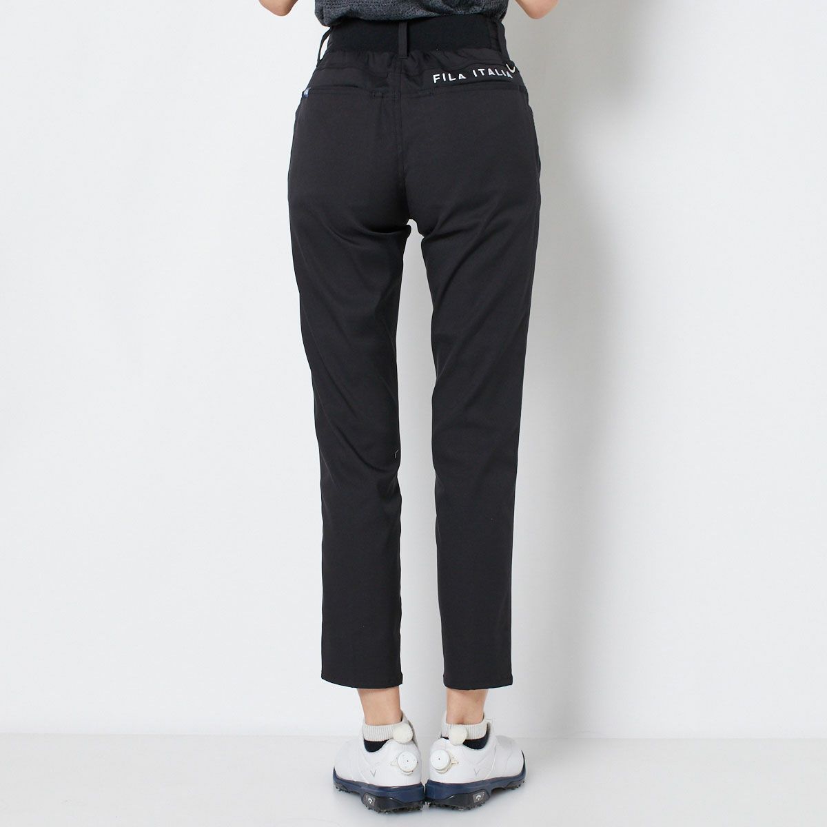 【OUTLET】【FILA（フィラ）】吸水撥水ハイテンションツイル９分丈パンツ