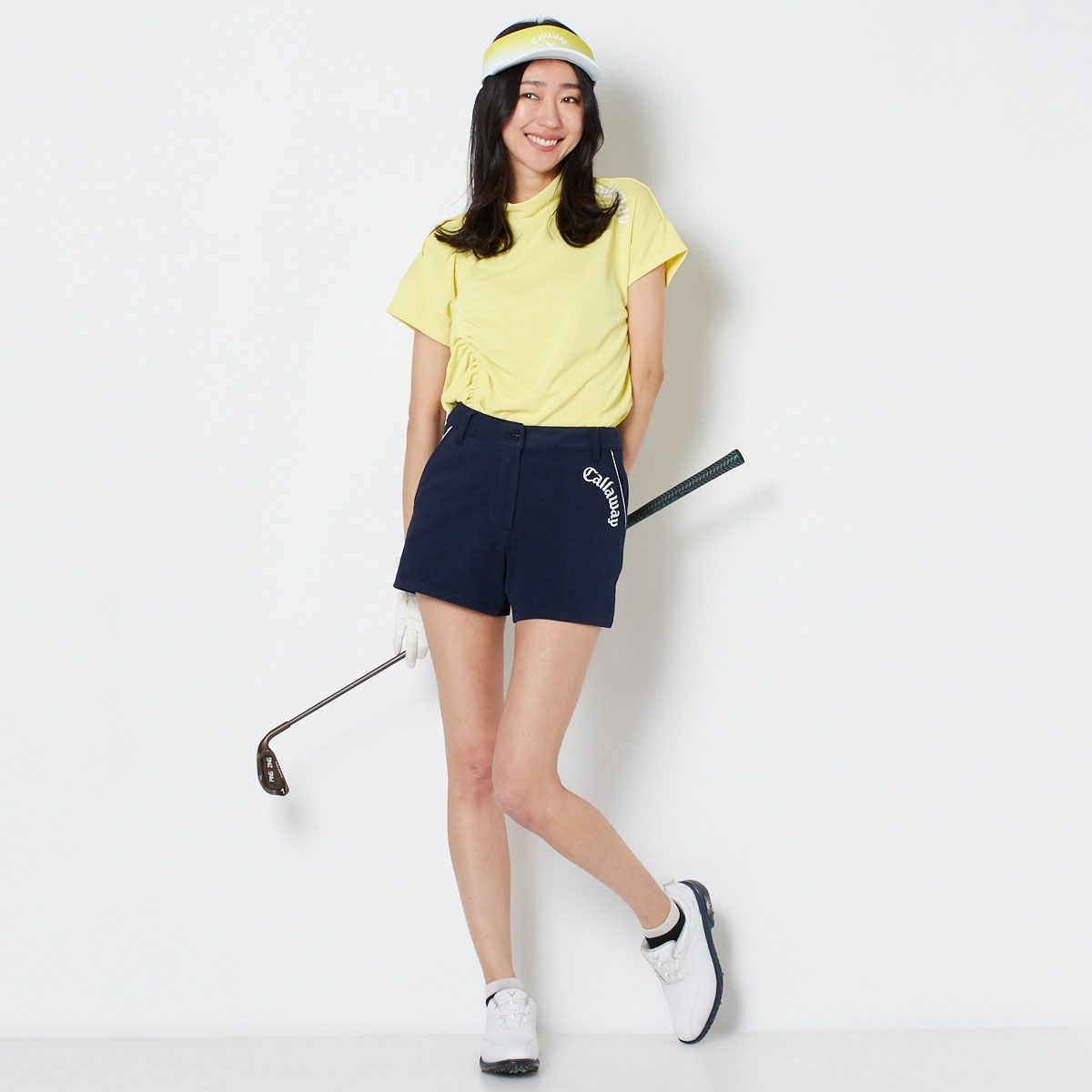 【OUTLET】【キャロウェイ】裏クール8WAYストレッチショートパンツ