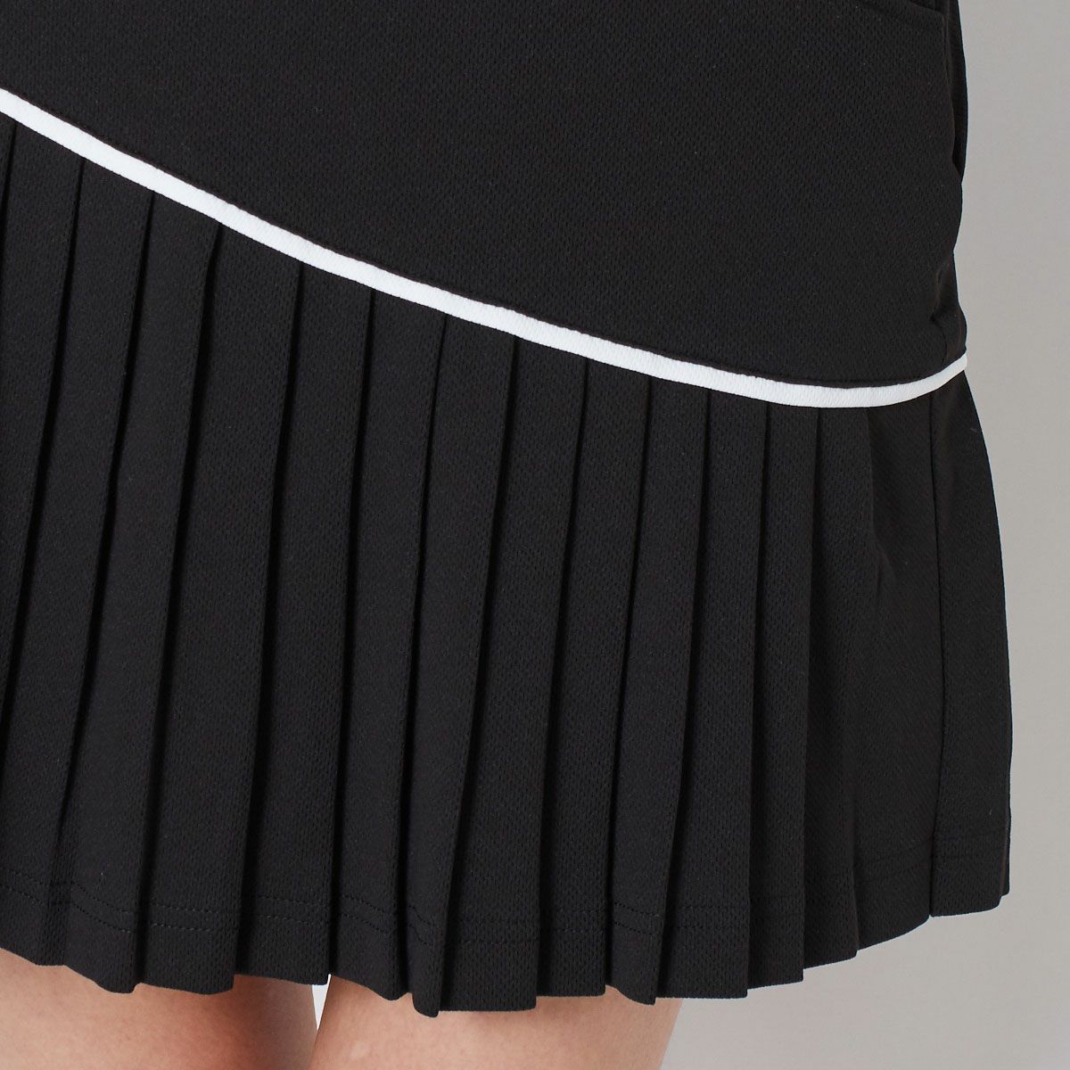 【OUTLET】【キャロウェイ】裏クールアイレットカノコプリーツスカート