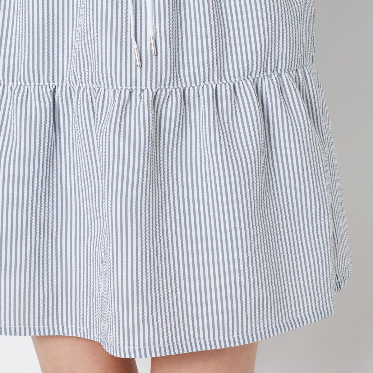 【OUTLET】【キャロウェイ】8WAYストレッチストライプワンピース