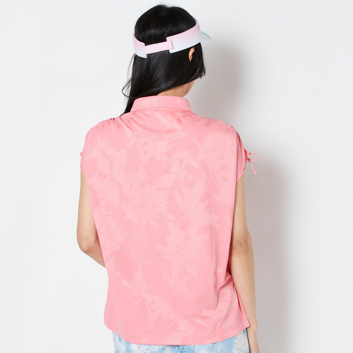 【OUTLET】【キャロウェイ】フラワージャカードシャツ
