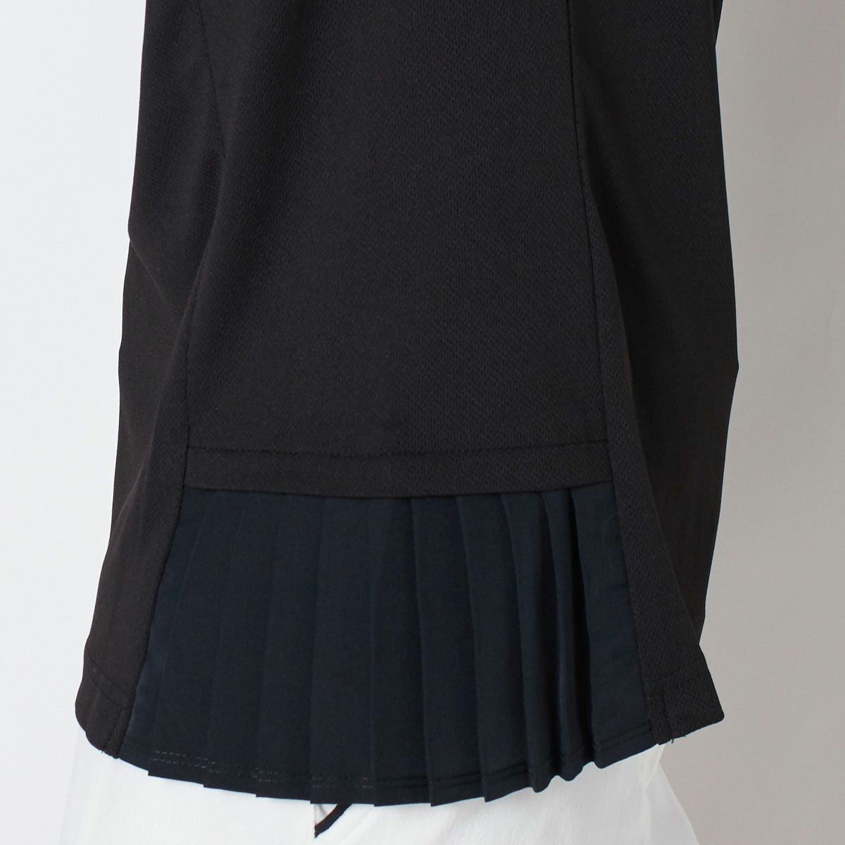 【OUTLET】【キャロウェイ】裏クールアイレットカノコ半袖モックネックシャツ