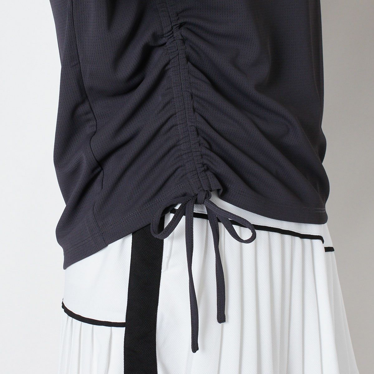 【OUTLET】【キャロウェイ】クローズドメッシュモックネックシャツ