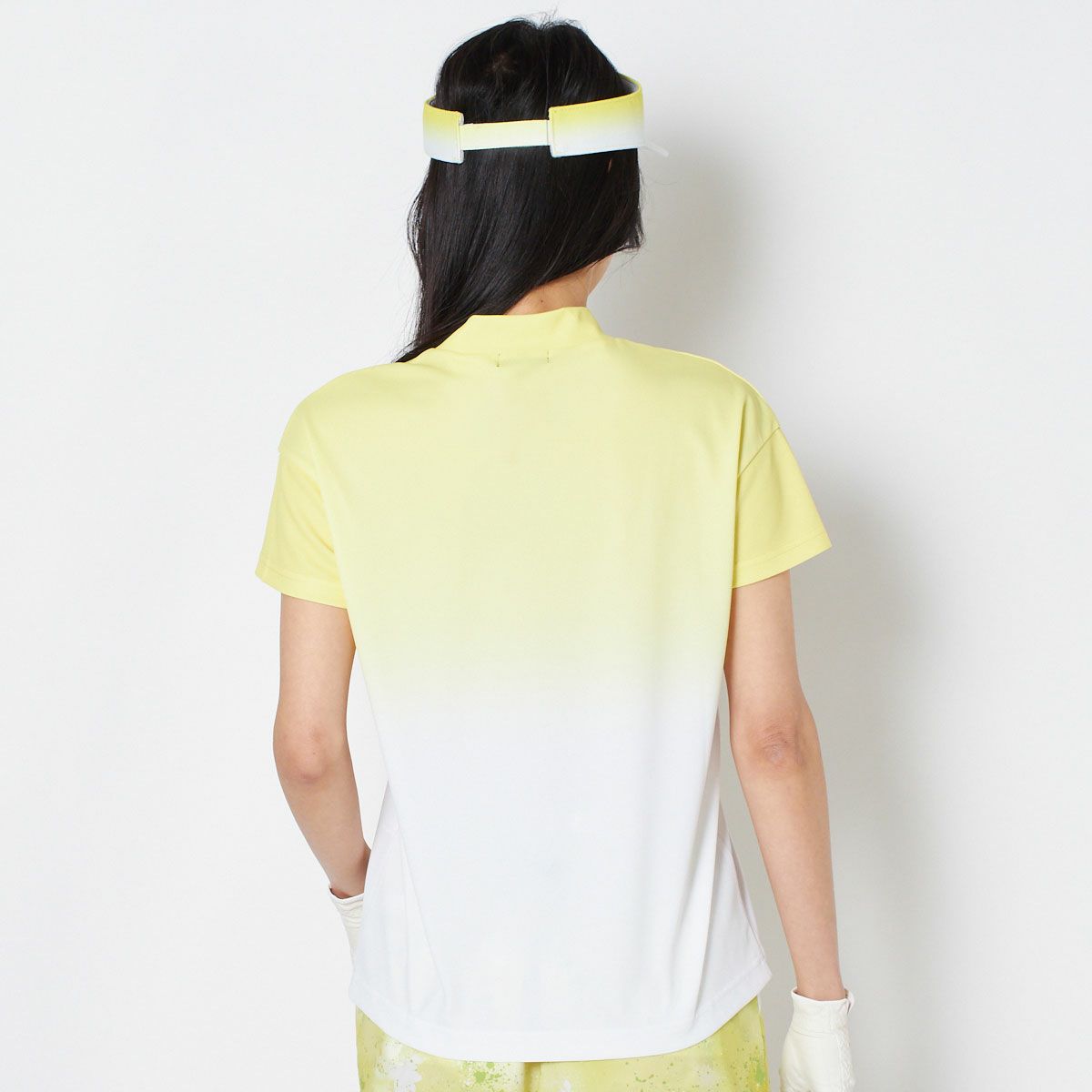 【OUTLET】【キャロウェイ】裏クールアイレットカノコモックネックシャツ