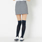 【OUTLET】【DESCENTE GOLF】リサイクルメランジ4WAYストレッチツイルロゴプリントスカート