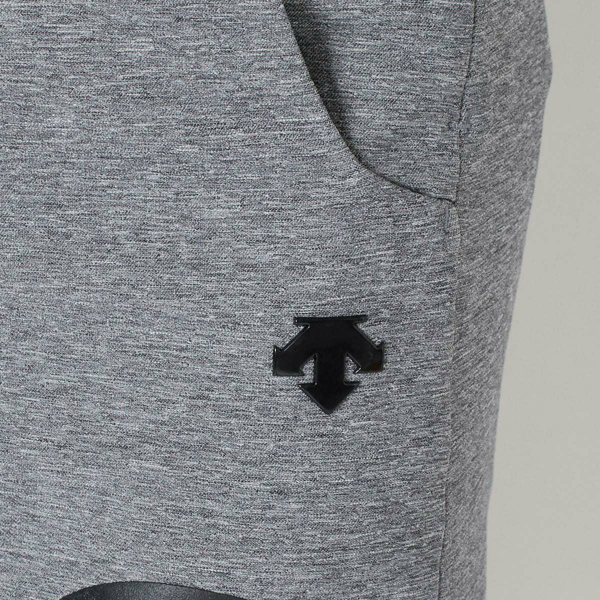【OUTLET】【DESCENTE GOLF】リサイクルメランジ4WAYストレッチツイルロゴプリントスカート