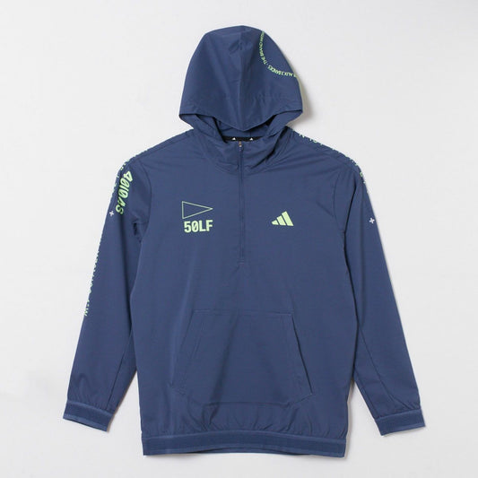 【OUTLET】【adidas Golf】HEAT.RDYストレッチアノラックフーディー（メンズ）