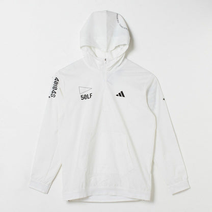 【OUTLET】【adidas Golf】HEAT.RDYストレッチアノラックフーディー（メンズ）