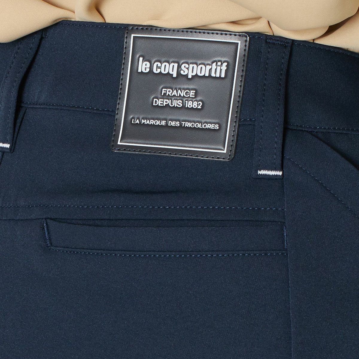 【OUTLET】【le coq GOLF】【2023秋冬】9分丈タックパンツ