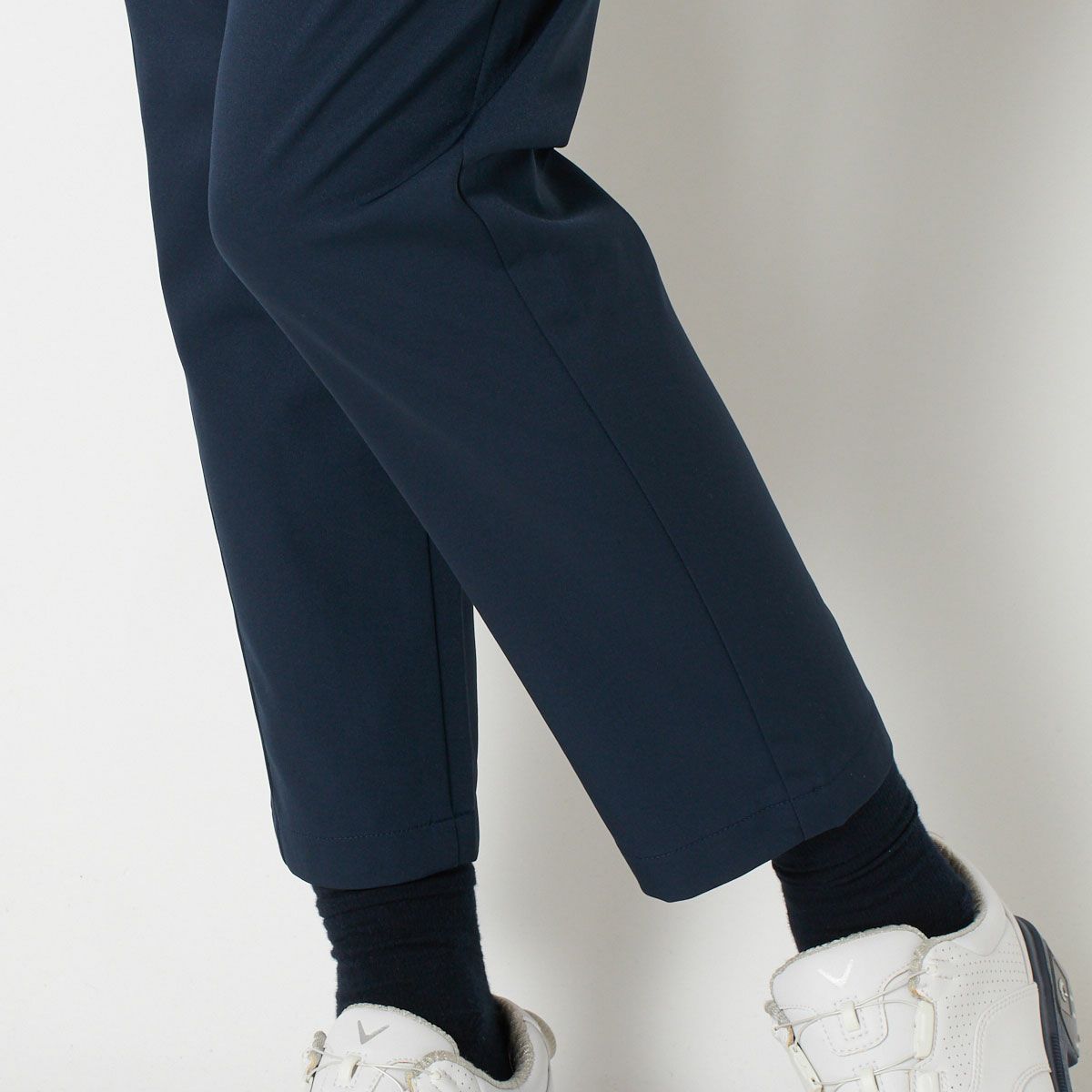 【OUTLET】【le coq GOLF】【2023秋冬】9分丈タックパンツ