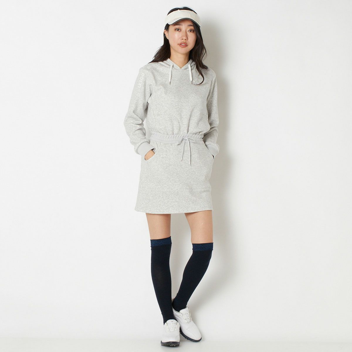 【OUTLET】【le coq GOLF】【2023秋冬】ラテカラースカート