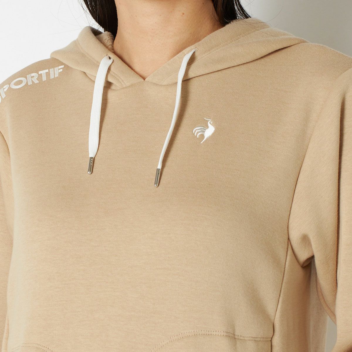 【OUTLET】【le coq GOLF】【2023秋冬】ラテカラーフーディー
