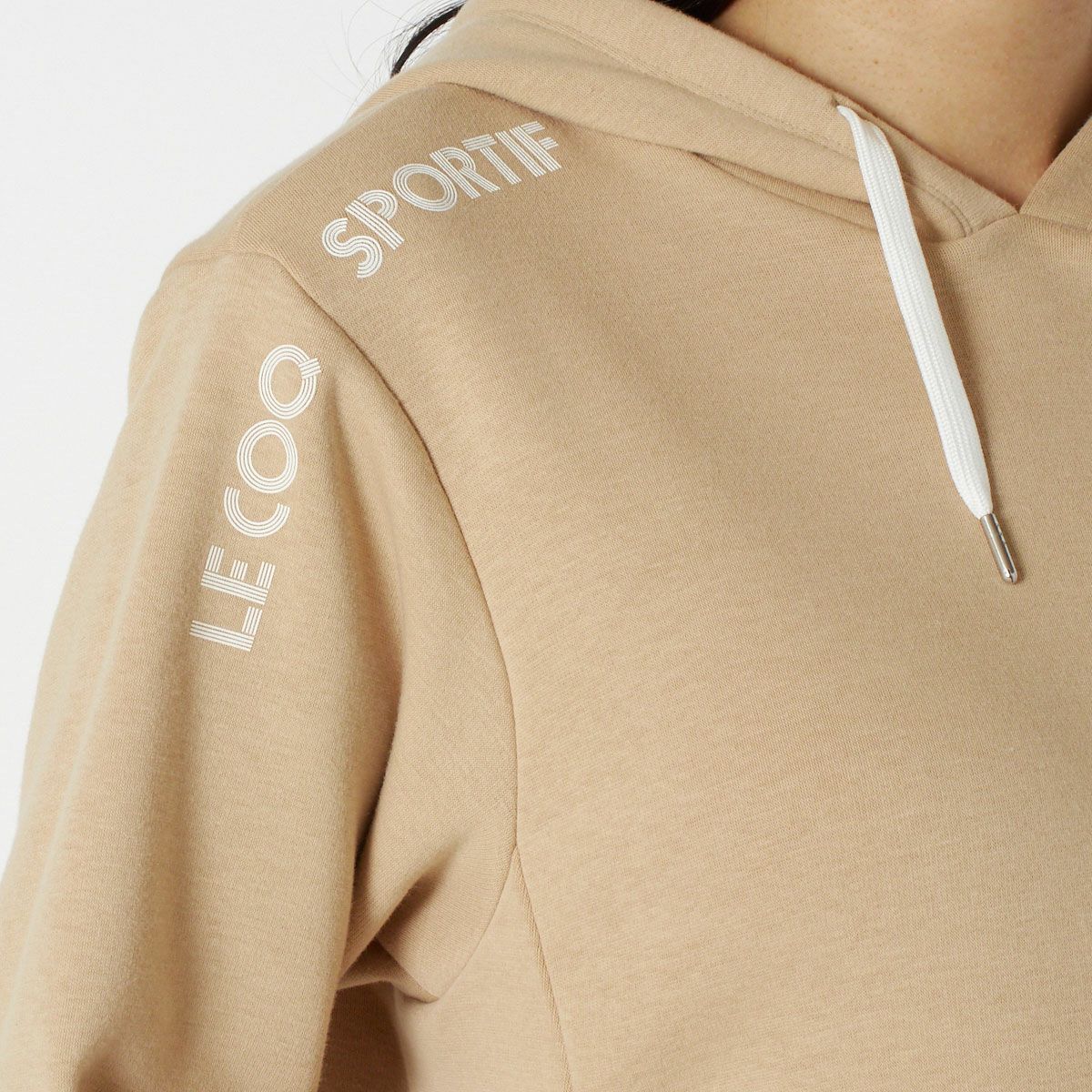 【OUTLET】【le coq GOLF】【2023秋冬】ラテカラーフーディー